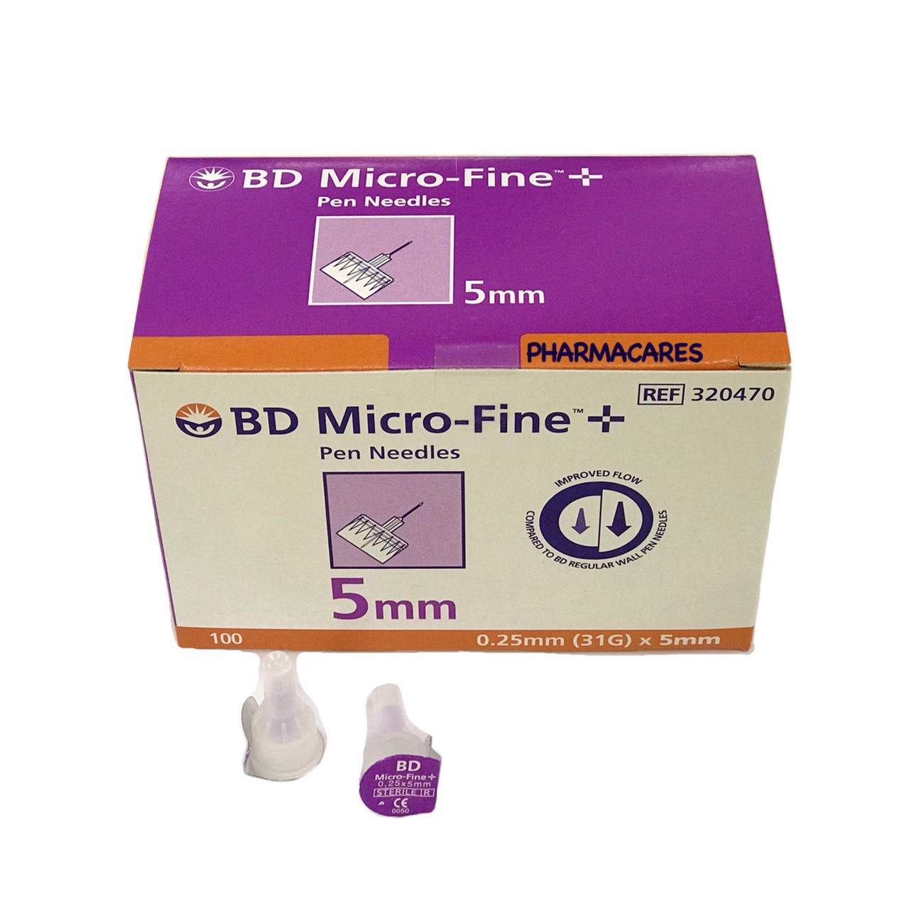 BD Micro-Fine 0.25mm 31Gx 5mm. กล่อง 100 ชิ้น ส่งฟรี