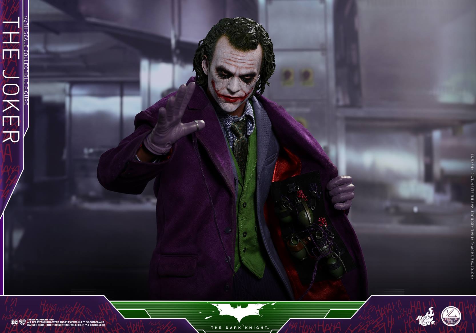 Hot Toys QS010 1/4 THE DARK KNIGHT - THE JOKER (SPECIAL EDITION)