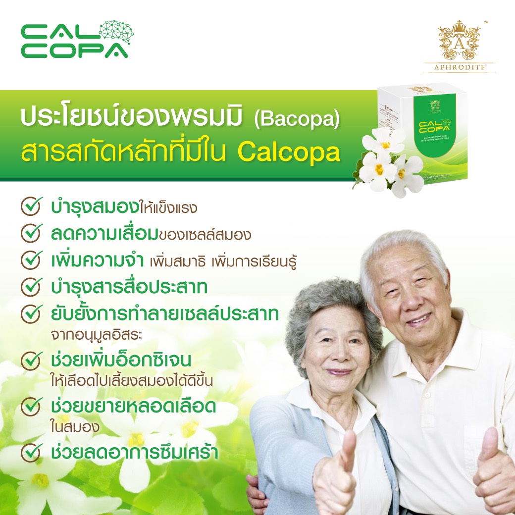 พรมมิ หรือ Bacopa ช่วยบำรุงสมอง