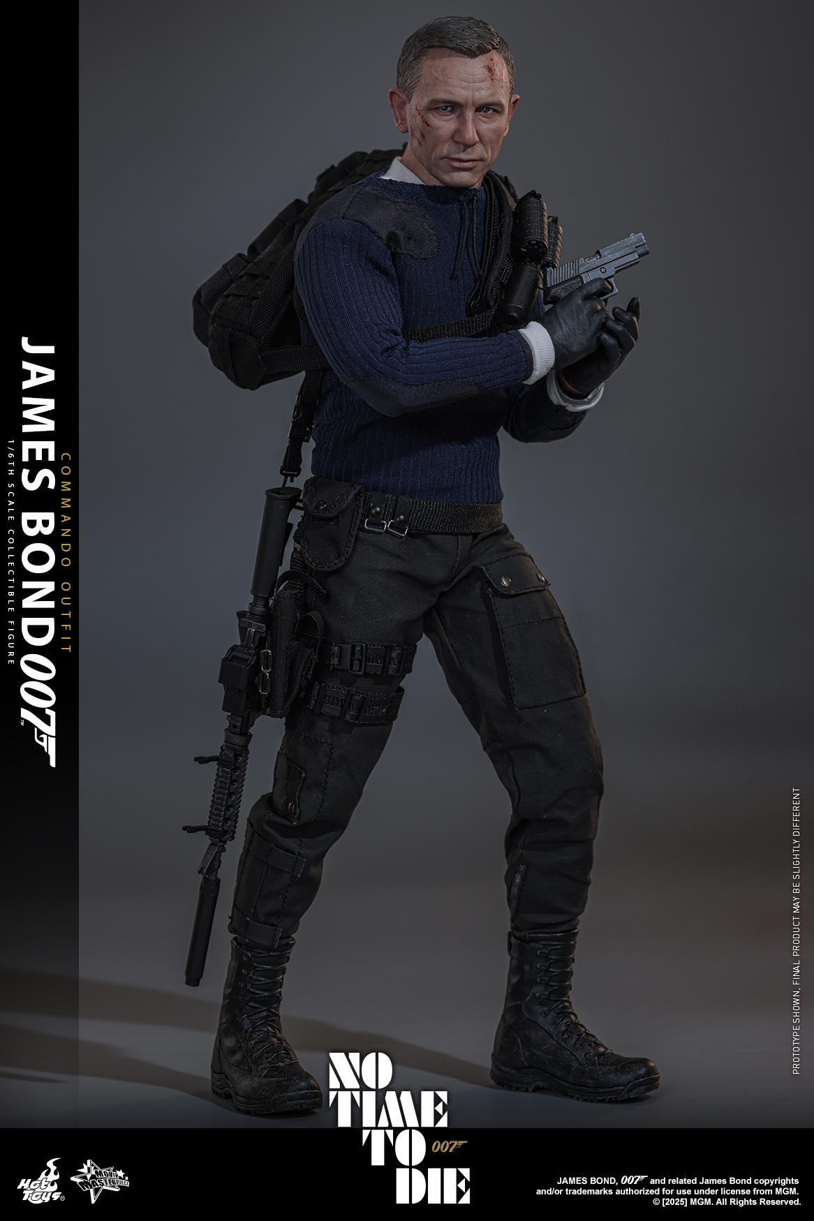 Hot Toys MMS804 No Time To Die - James Bond (Commando Outfit)