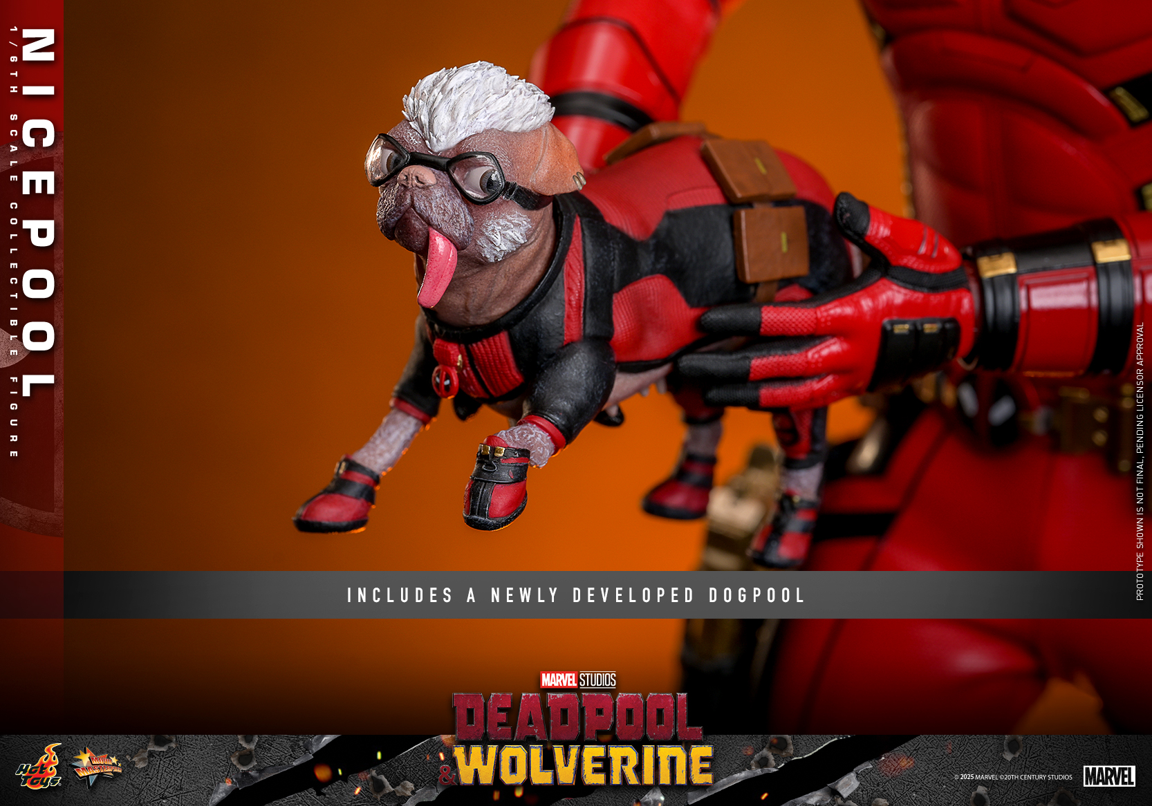 Hot Toys MMS788 Deadpool & Wolverine - Nicepool