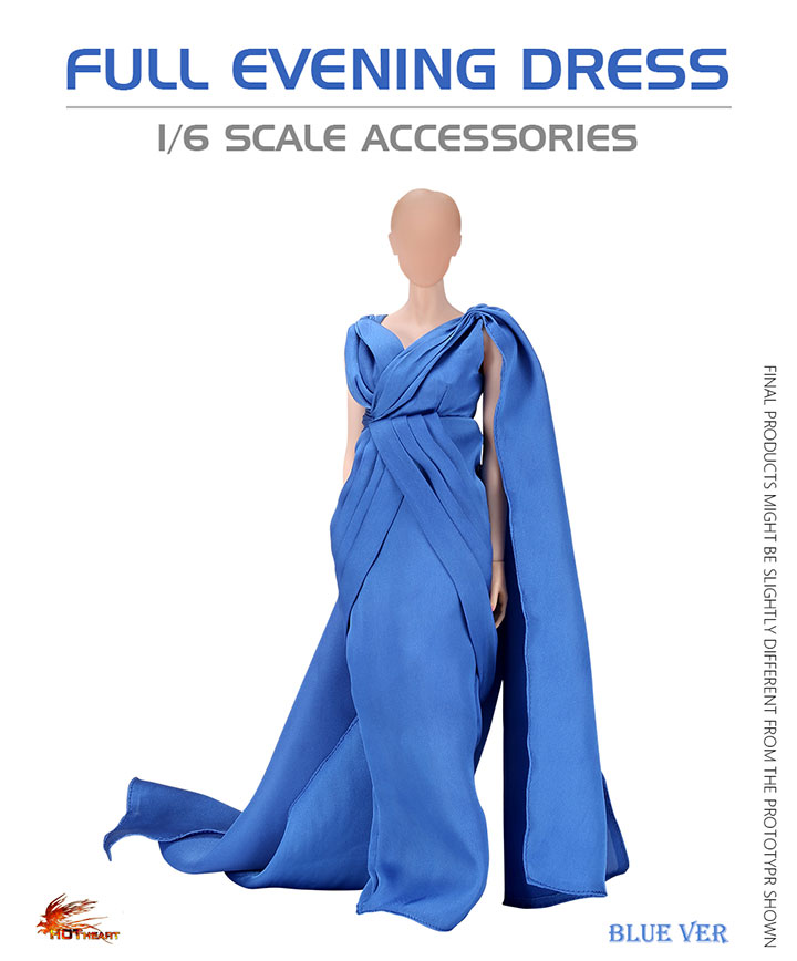 HOT HEART VA03B, C 1/6 FULL EVENING DRESS