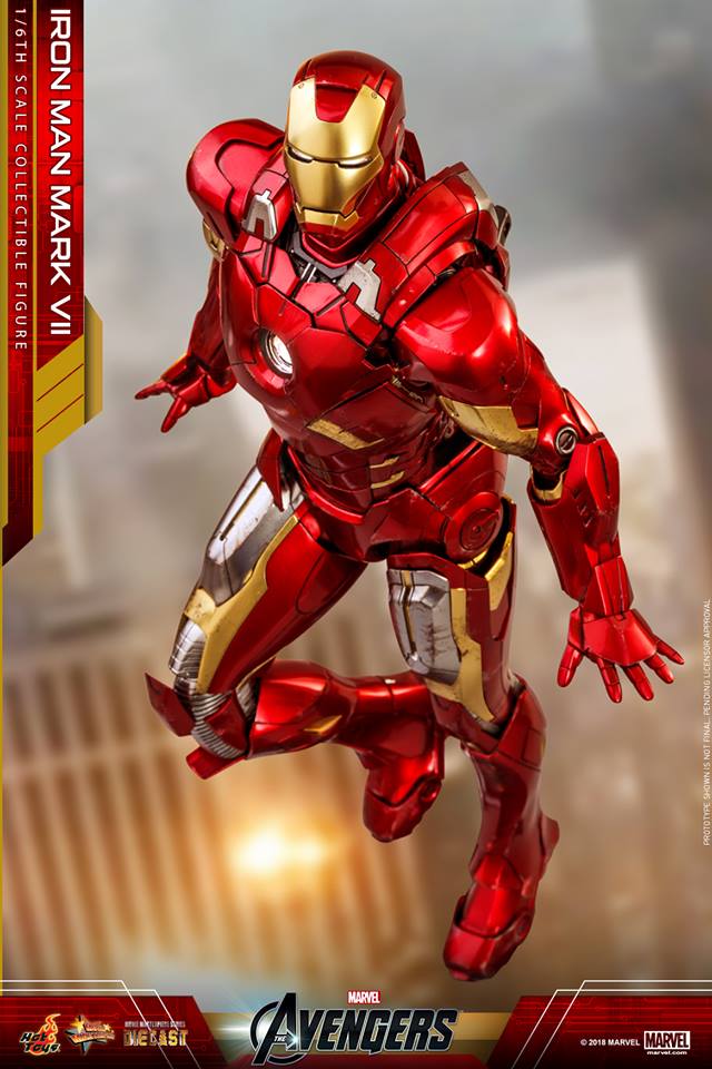 Hot Toys MMS500D27 THE AVENGERS - IRON MAN MARK VII