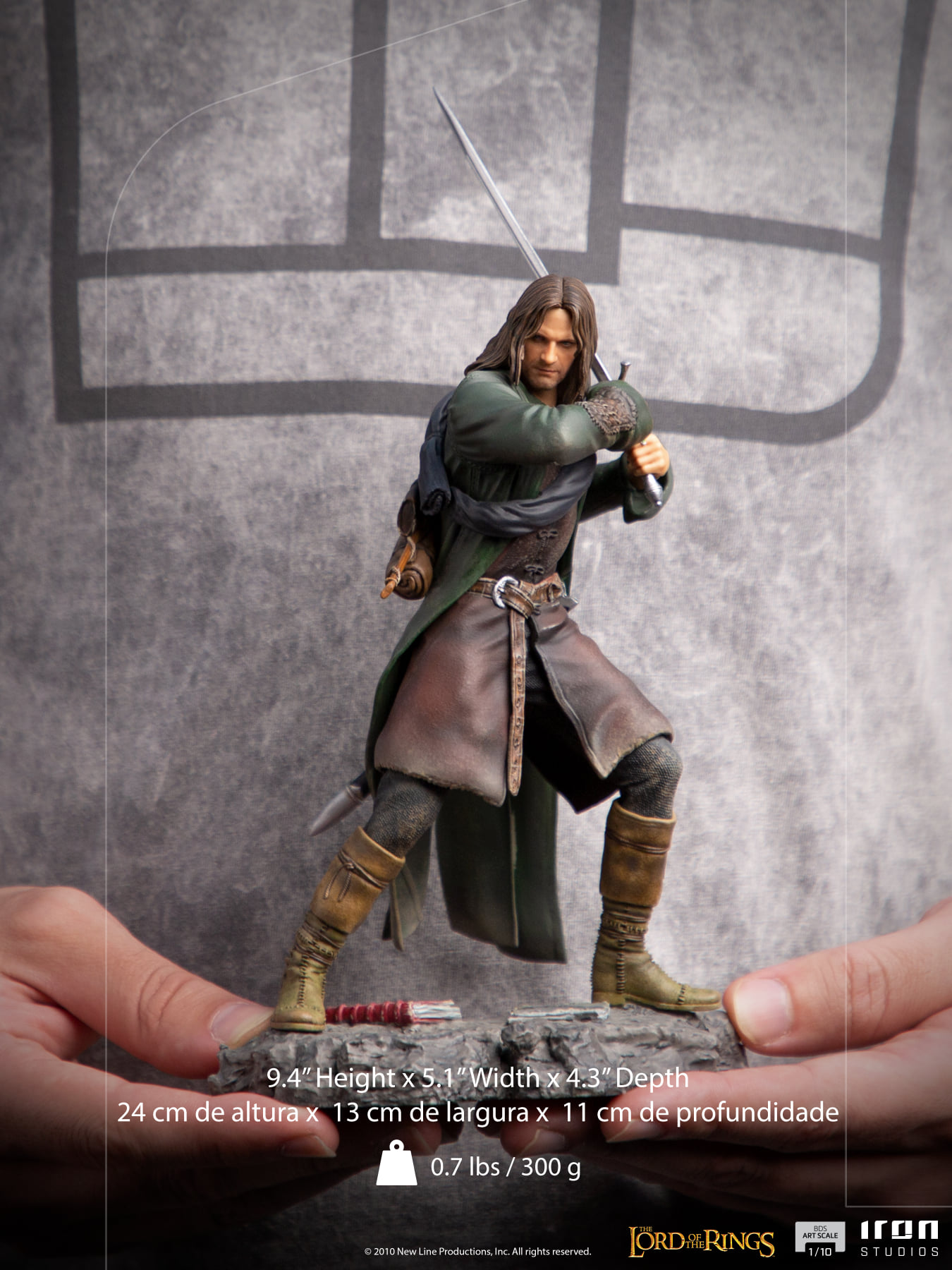Iron Studios BDS Art Scale 1/10 The Lord of the Rings - Aragorn