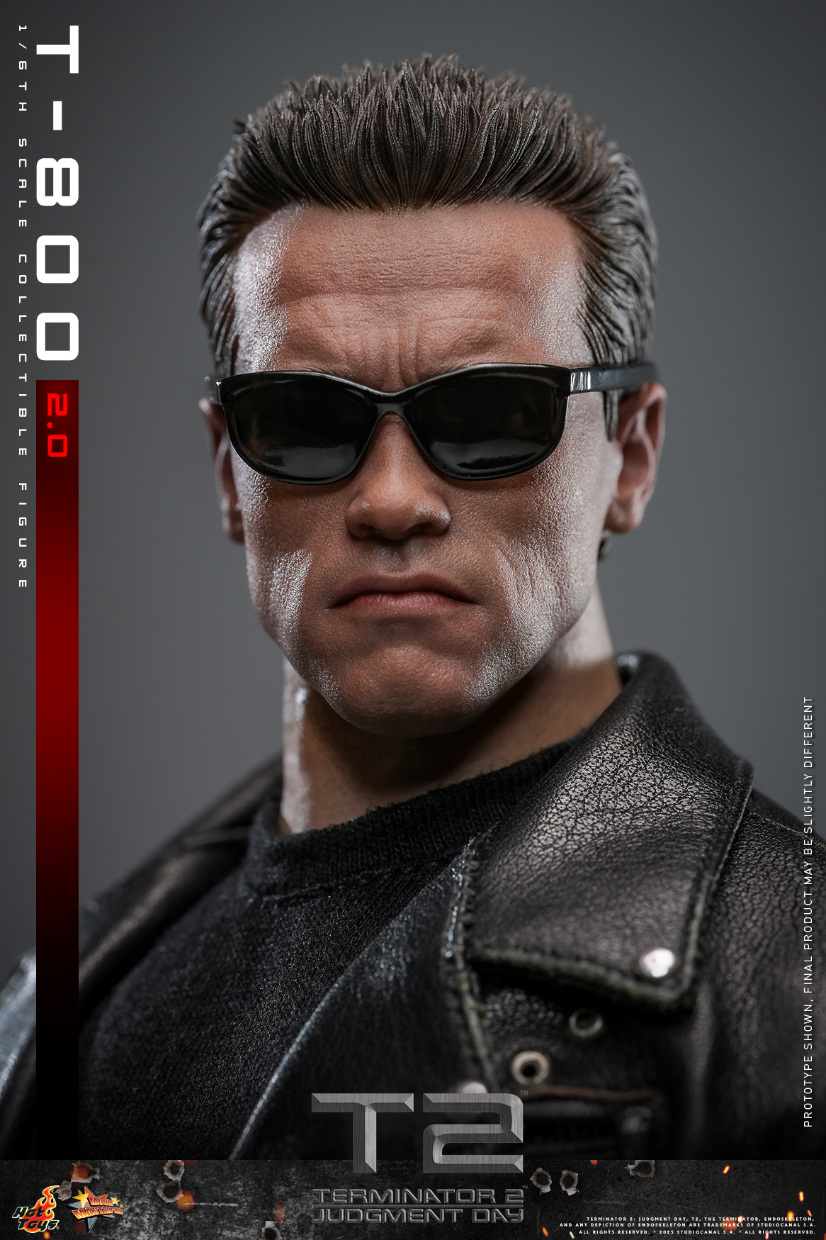 Hot Toys MMS795 Terminator 2: Judgment Day - T-800 (2.0)
