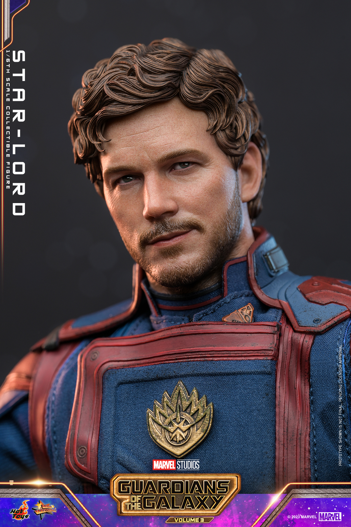 Hot Toys MMS709 1/6 Guardians of the Galaxy Vol. 3 - Star-Lord