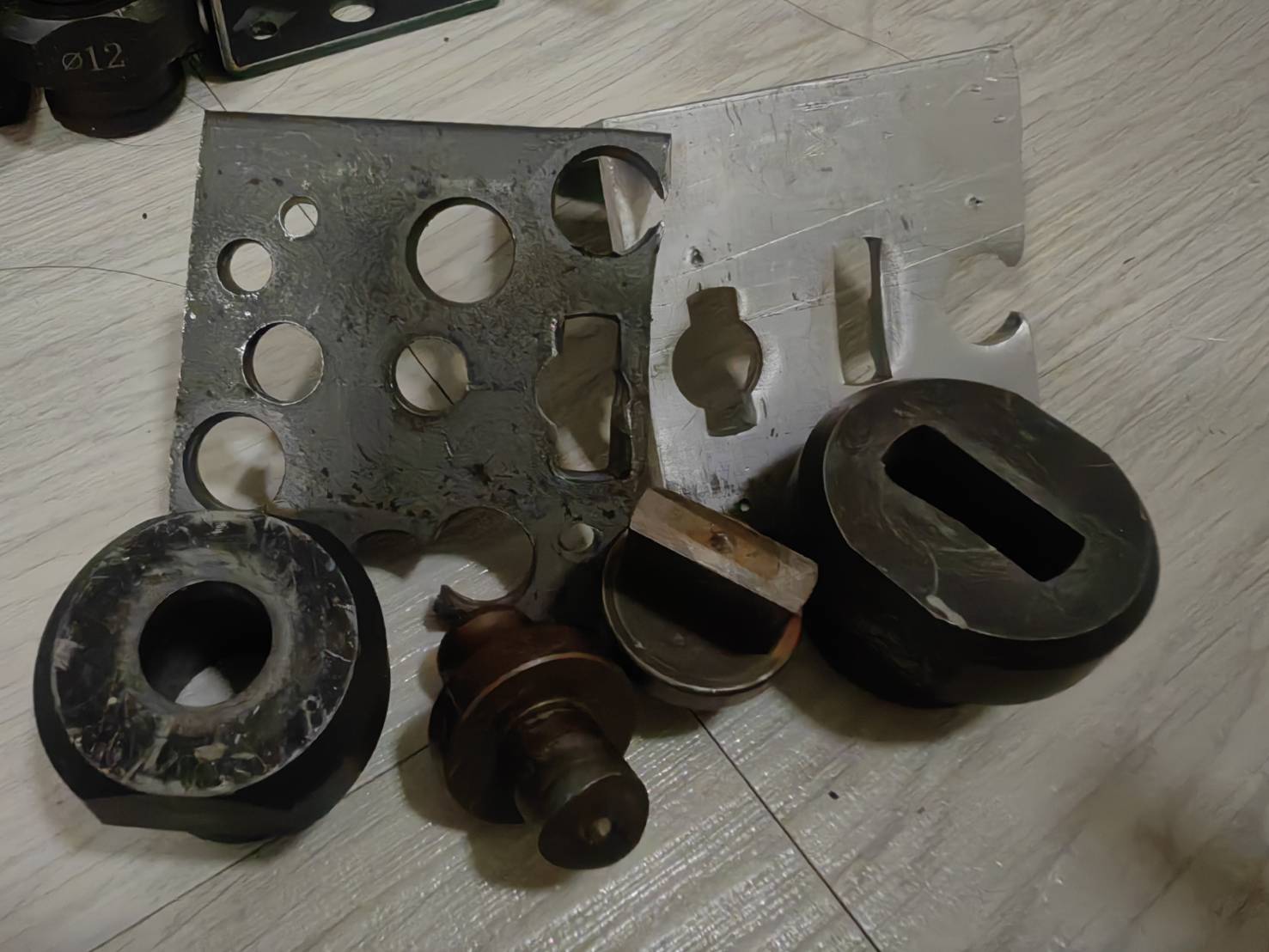 OT174 ตัวปั๊มเจาะรูเหล็ก 6.5-16 มิล สำหรับ DIY สว่านแท่น เครืองอัดไฮดรอลิค เจาะรุเหล็ก