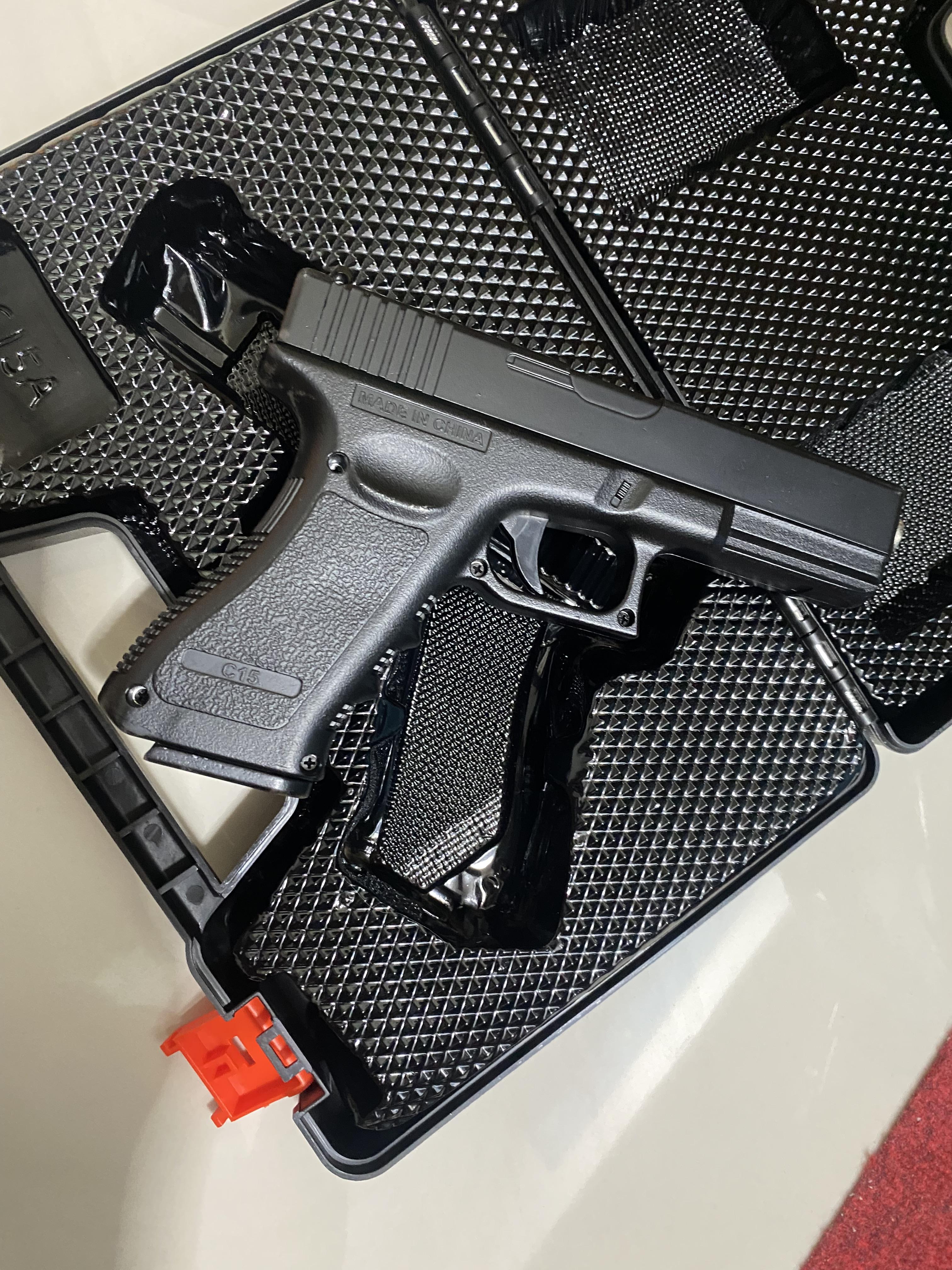 อัดลม รุ่น c15a กล่องพลาสติกแข็ง