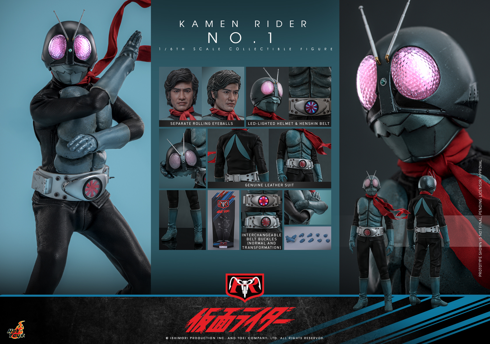 Hot Toys TMS144 Kamen Rider - Kamen Rider No.1