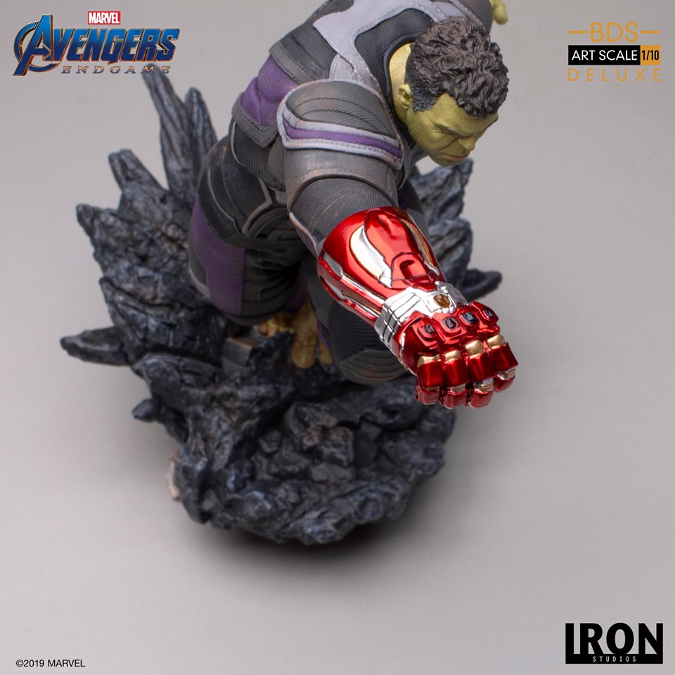 Iron Studios Deluxe BDS Art Scale 1/10 Avengers: Endgame - Hulk (แกะเช็คลงกล่องไม่โชว์)