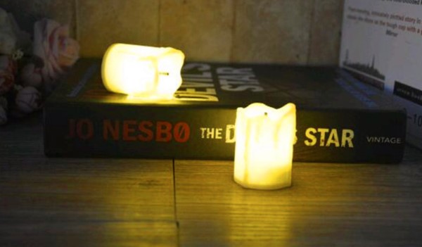 เทียน LED ขนาดเล็กแบบมีหยดน้ำตาเทียน