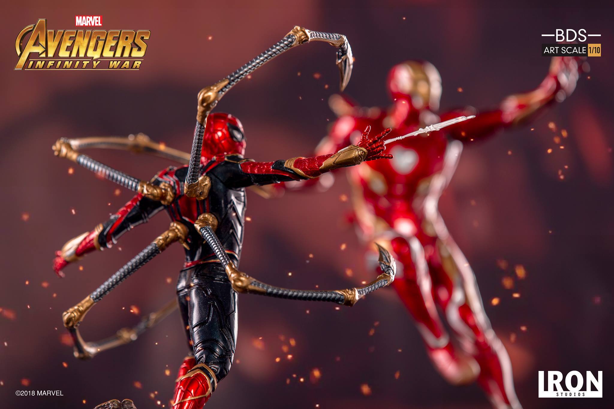 Iron Studios BDS Art Scale 1/10 Avengers: Infinity War - Iron Spider-Man
