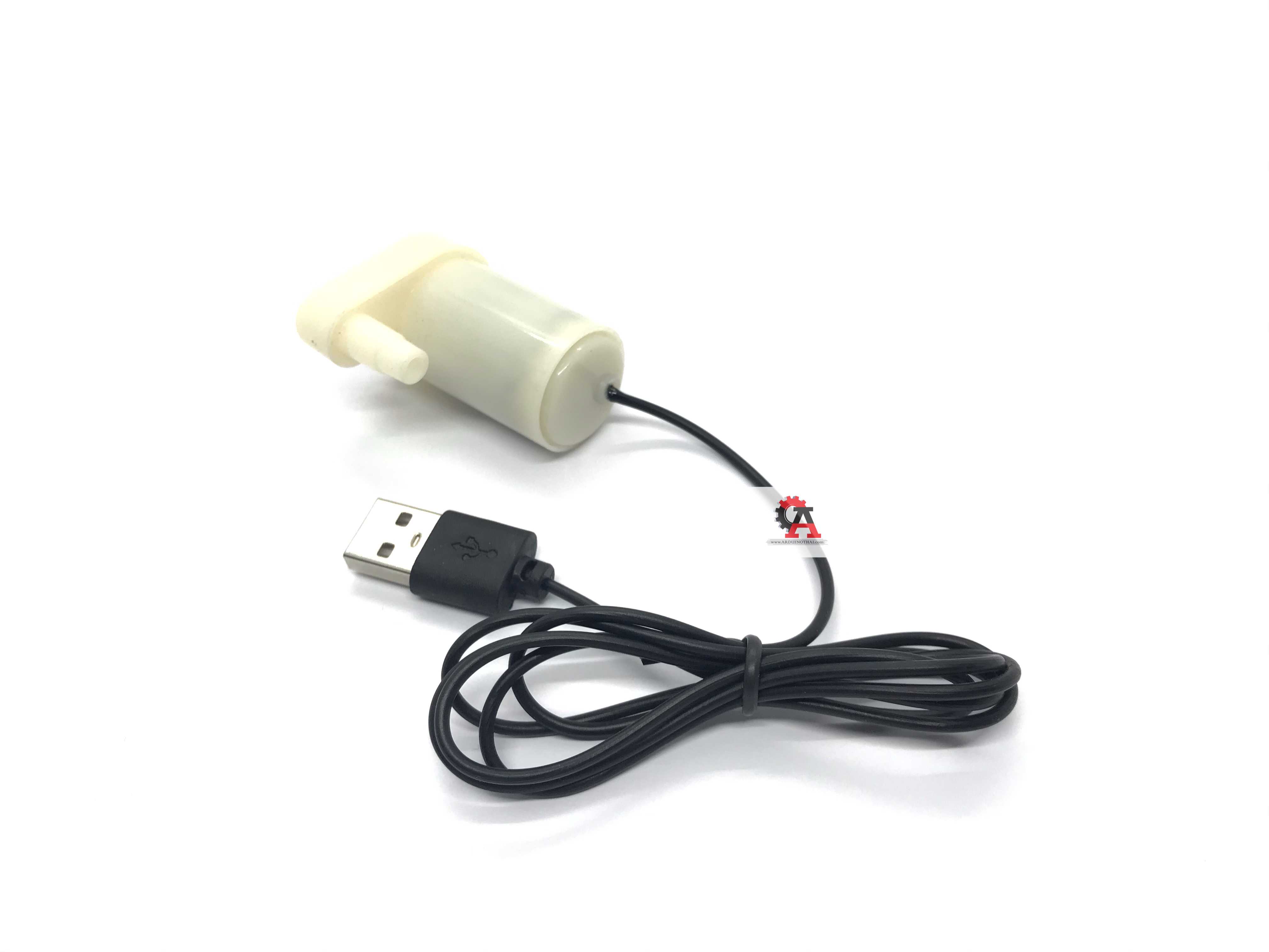 Pump usb สีขาว สำหรับบอร์ด KidBright (B)