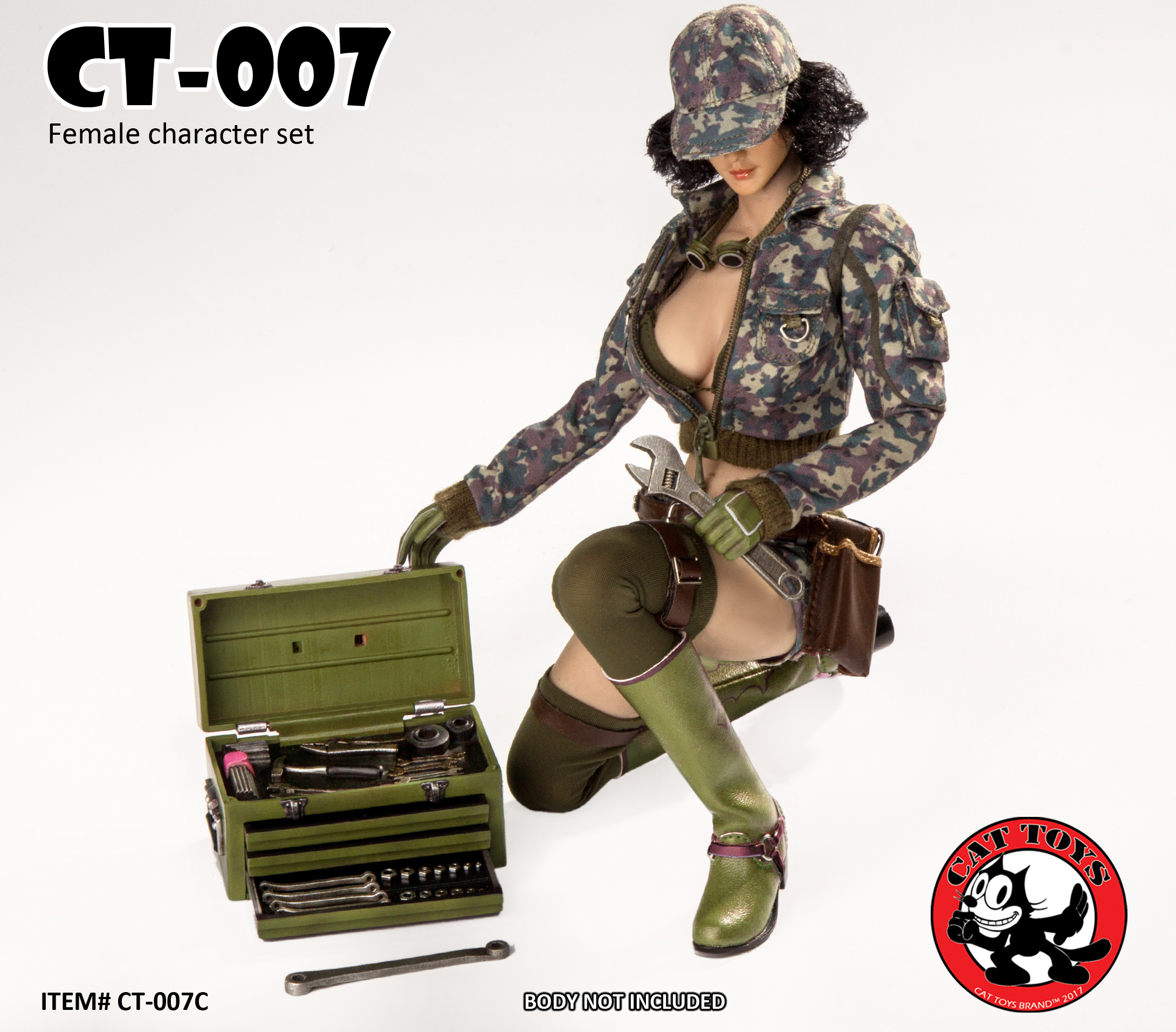 CAT TOYS CT007A / CT007B Repairman suit with head