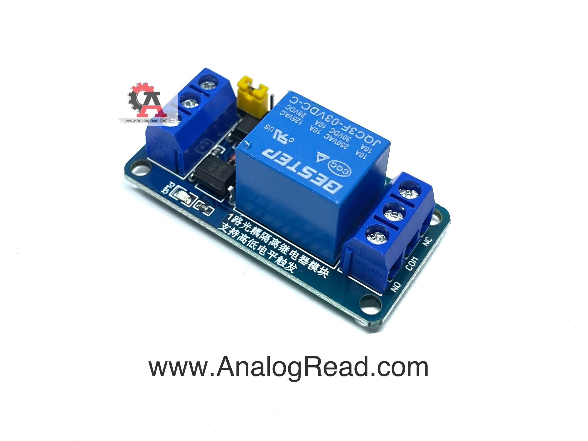 1Channel Active H/L 3V OptoCoupler Relay Module