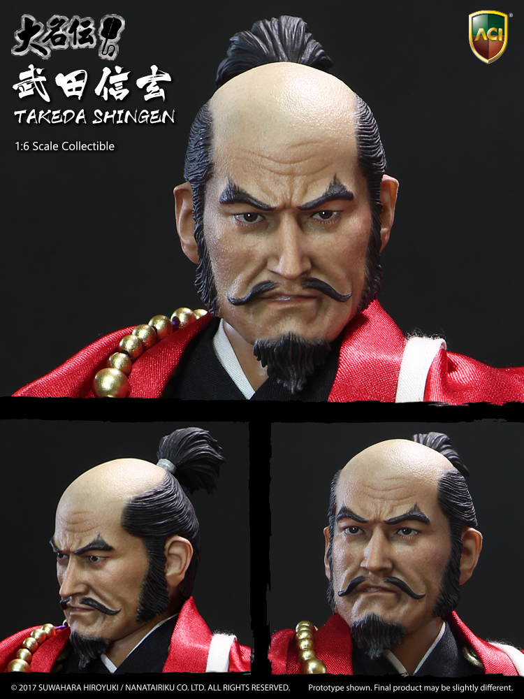 ACI Toys ACI-32SP 1/6 TAKEDA SHINGEN (Suwahara Hiroyuki's Daimyo Series)