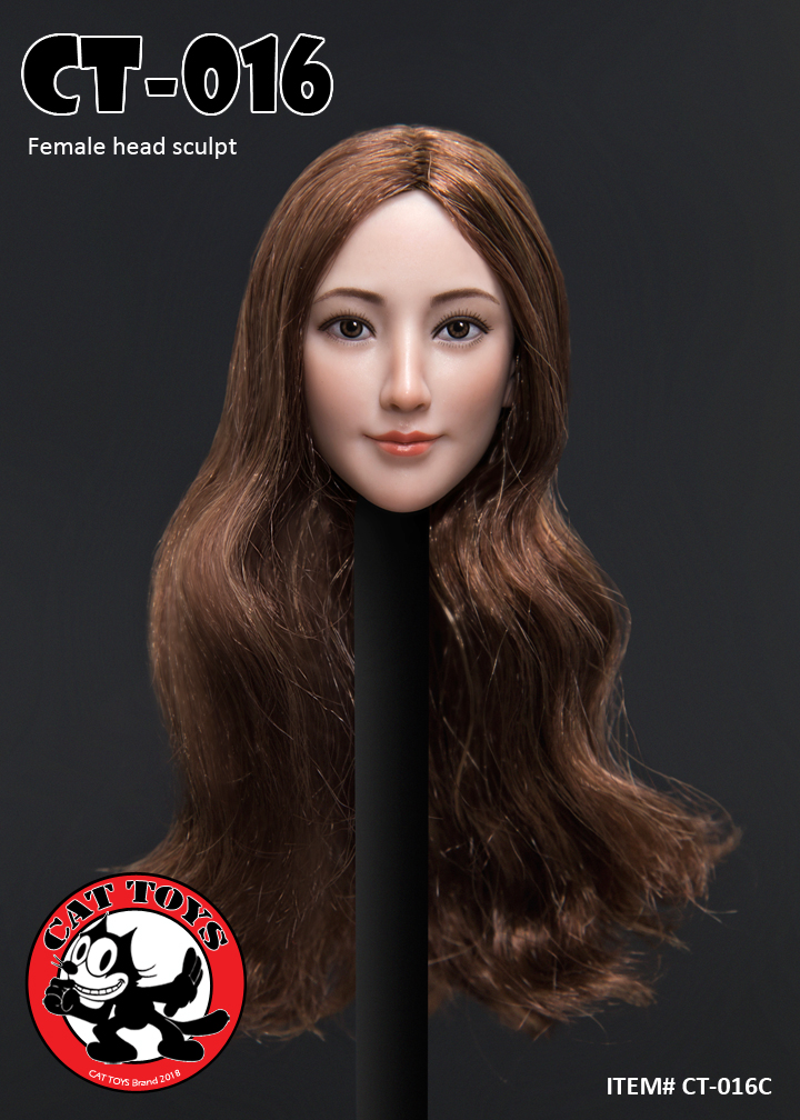 CAT TOYS CT-016HS Asian female headsculpt