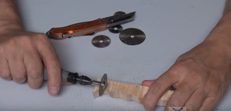 DG06 ชุดใบตัด HSS 5 ใบ แกน 3.2 มิล สำหรับงานไม้ อลูมิเนียม พลาสติก