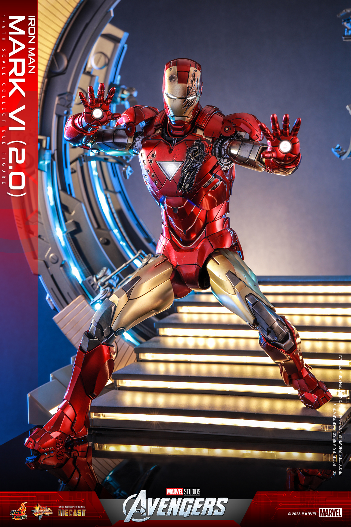 Hot Toys MMS687D52 1/6 The Avengers - Iron Man Mark VI (2.0)