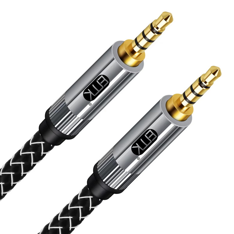 ERTK Gold AUX สาย Aux 3.5 เป็น 3.5 เกรดพรีเมี่ยม สำหรับเครื่องเสียง ประกันศูนย์ไทย