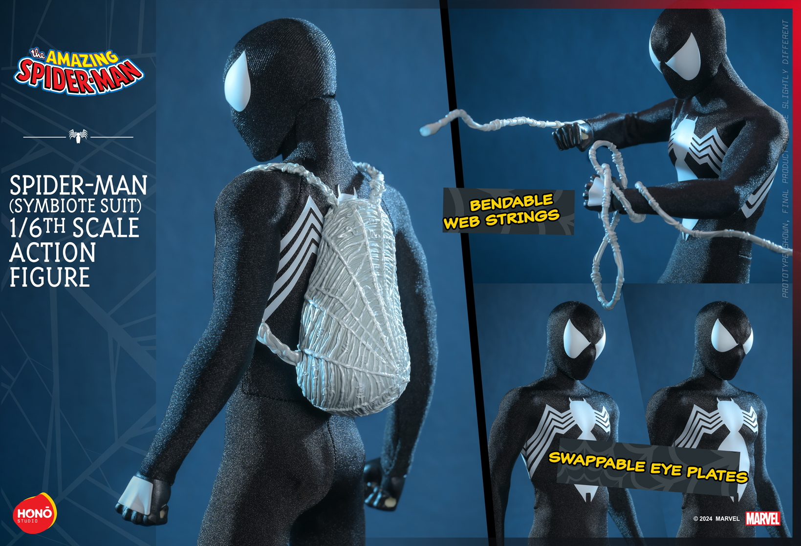 HONO STUDIO HS04 Spider-Man - Spider-Man (Symbiote Suit)