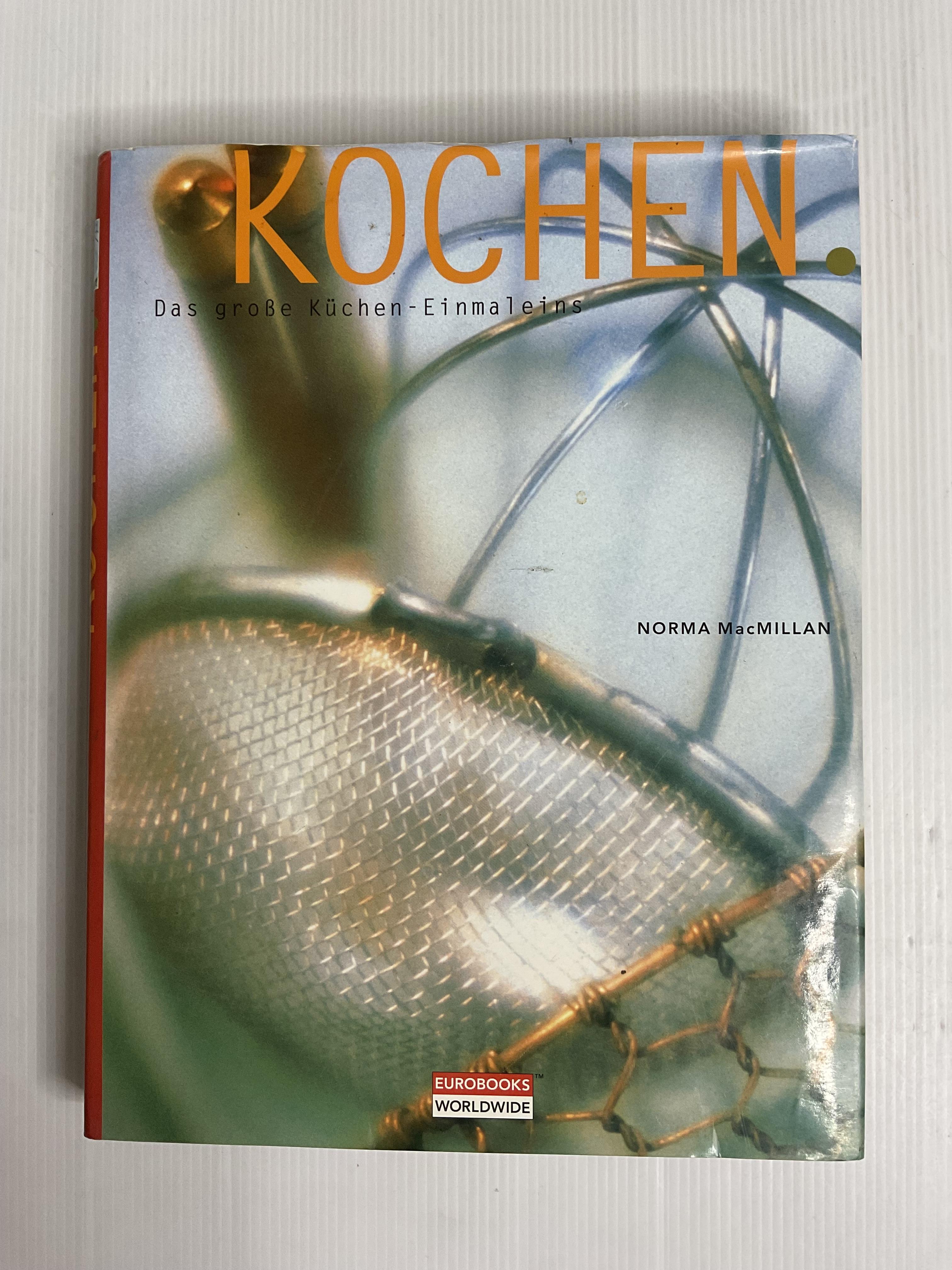 Kochen. Das große Küchen-Einmaleins Macmillan Norma 2000 90-99% Hardcover