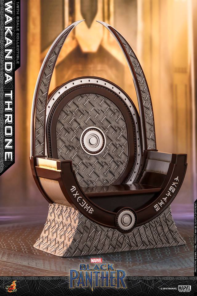 Hot Toys ACS005 BLACK PANTHER - WAKANDA THRONE