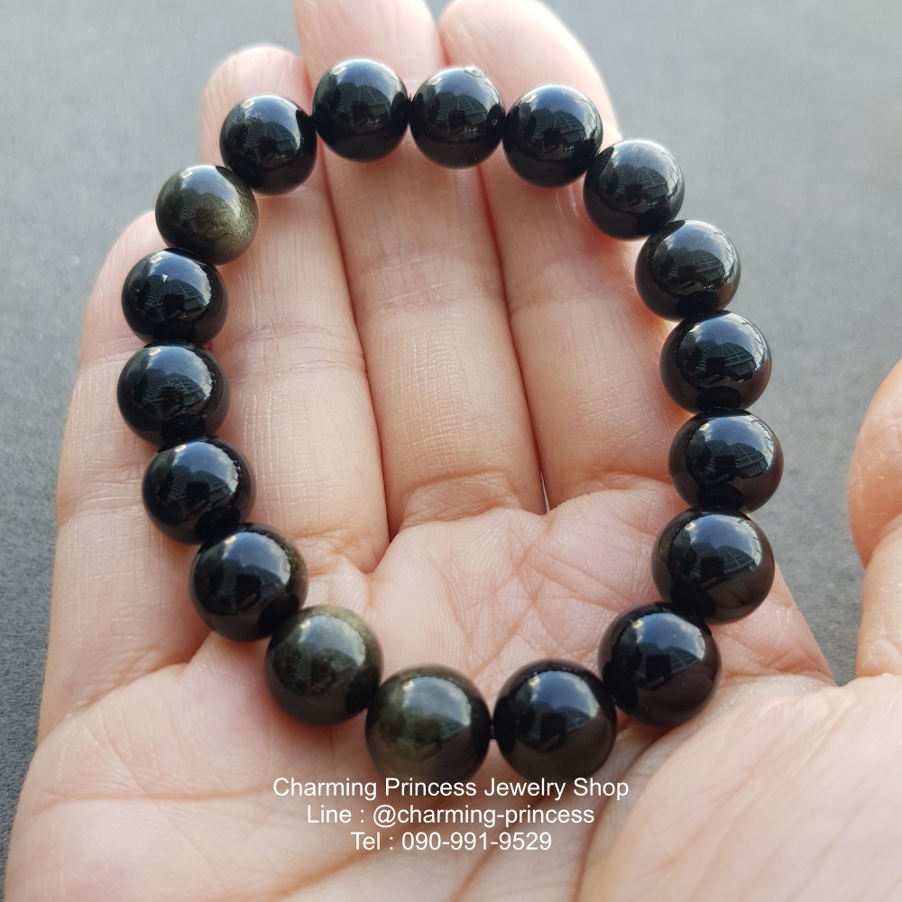 Golden Obsidian หินออบซิเดียน ช่วยขับไล่โชคชะตาที่เลวร้าย