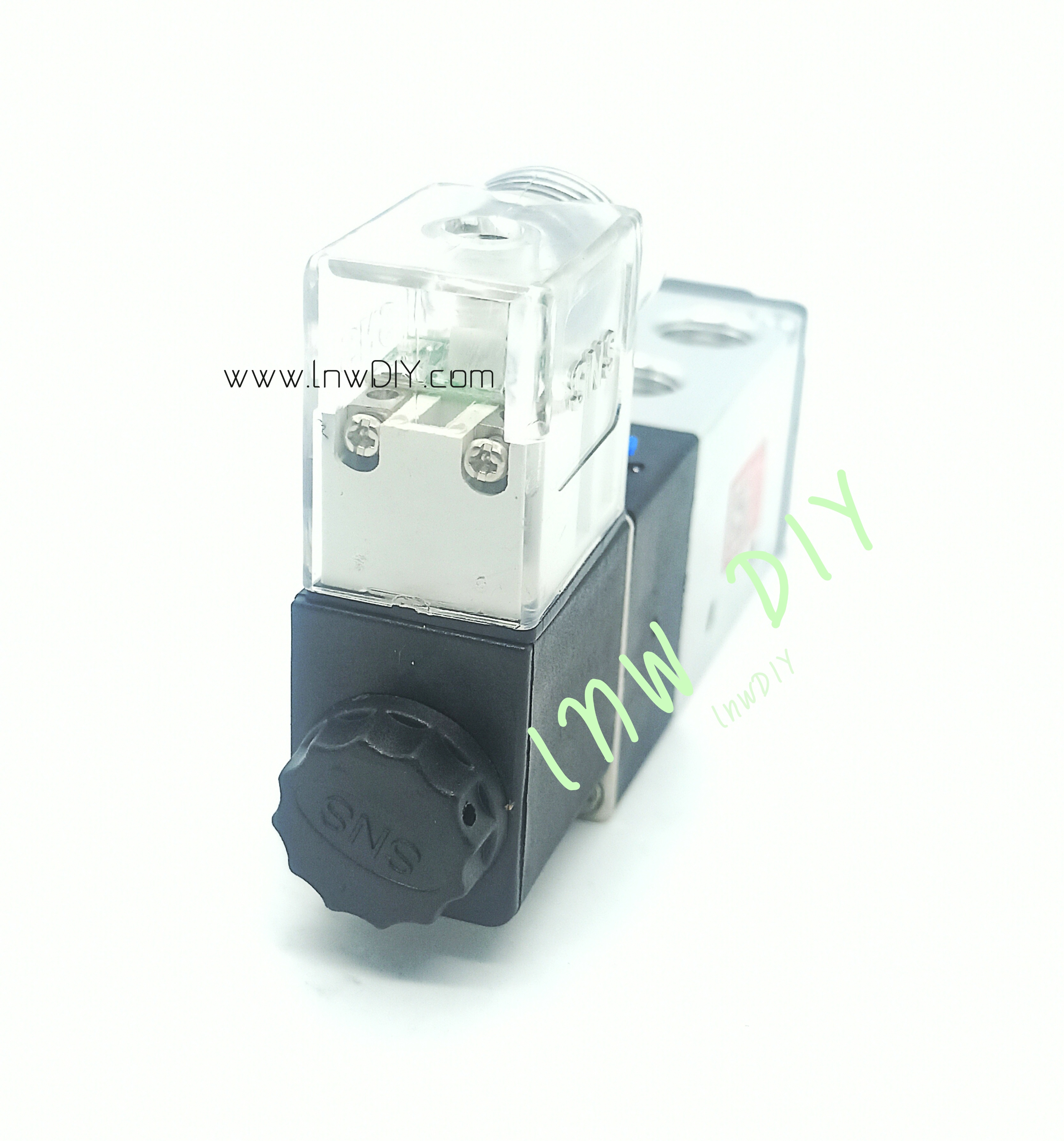 โซลินอยด์ วาล์ว Solenoid Valve 4V210-08 DC24V 3W