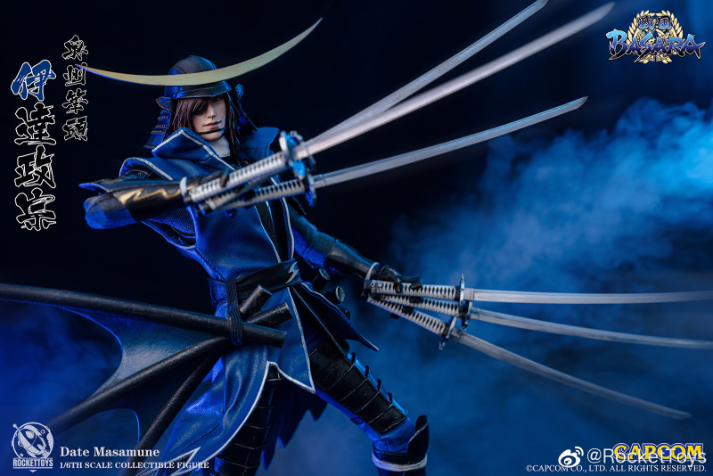 ROCKETTOYS x CAPCOM ROC-001 1/6 Sengoku Basara - Date Masamune