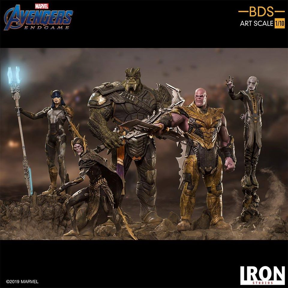 Iron Studios BDS Art Scale 1/10 Avengers: Endgame - Proxima Midnight Black Order (16)