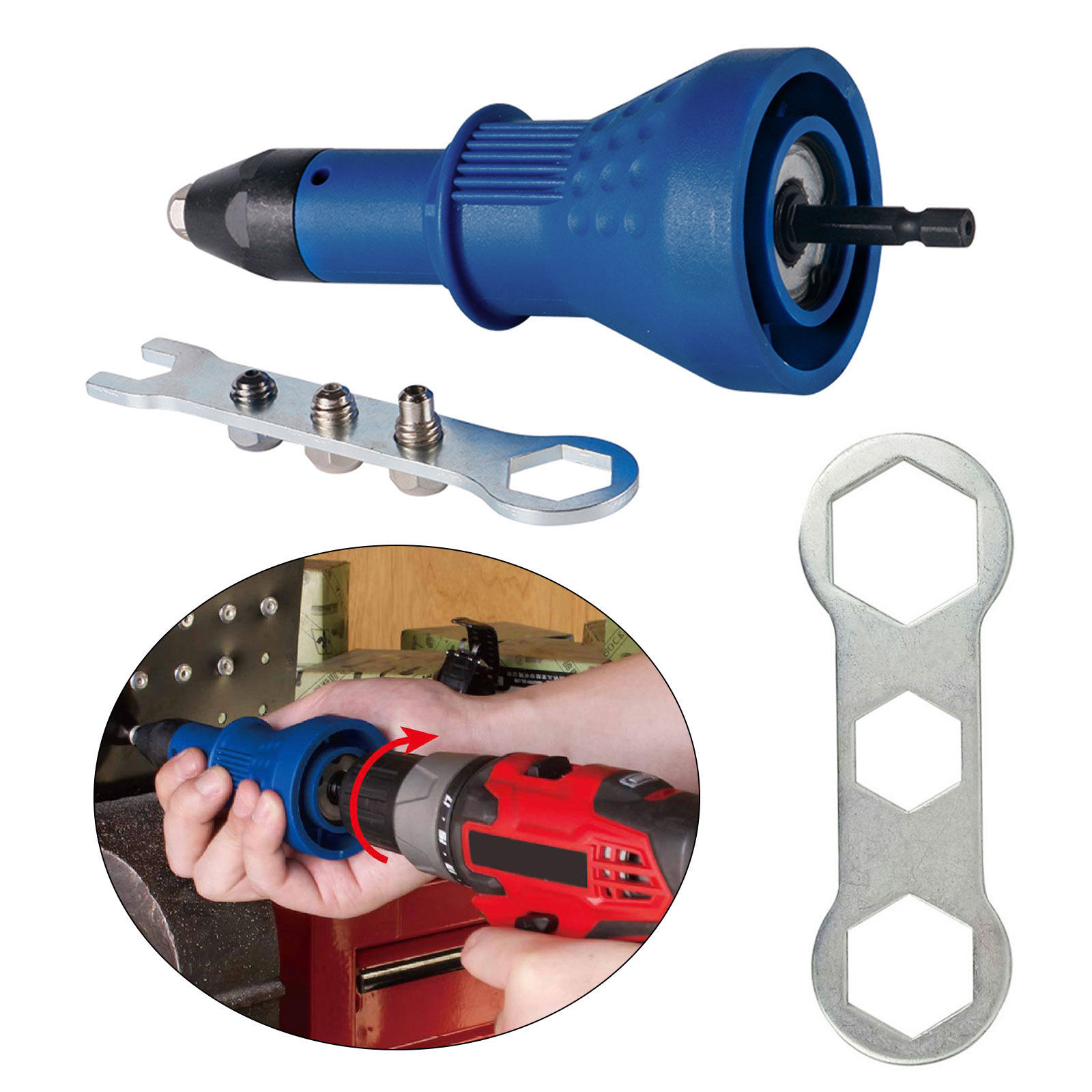 G19 ชุดแปลงสว่านเป็นหัวยิงรีเวท อัตโนมัติ