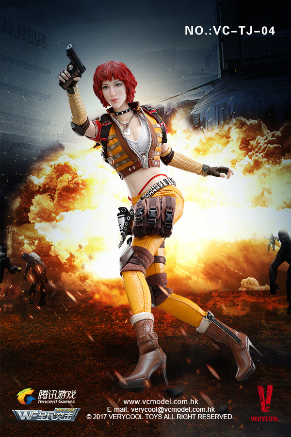 VERYCOOL VC-TJ-04 Wefire Of Tencent Game Fourth Bomb: Female Mercenary - Heart King