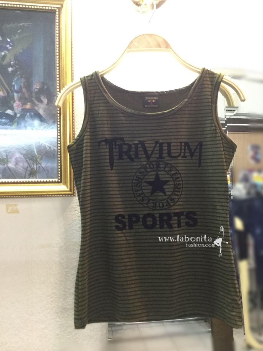 เซตเสื้อ 2 ชิ้น เสื้อแจ็คเก็ตลายทหาร+เสื้อกล้าม