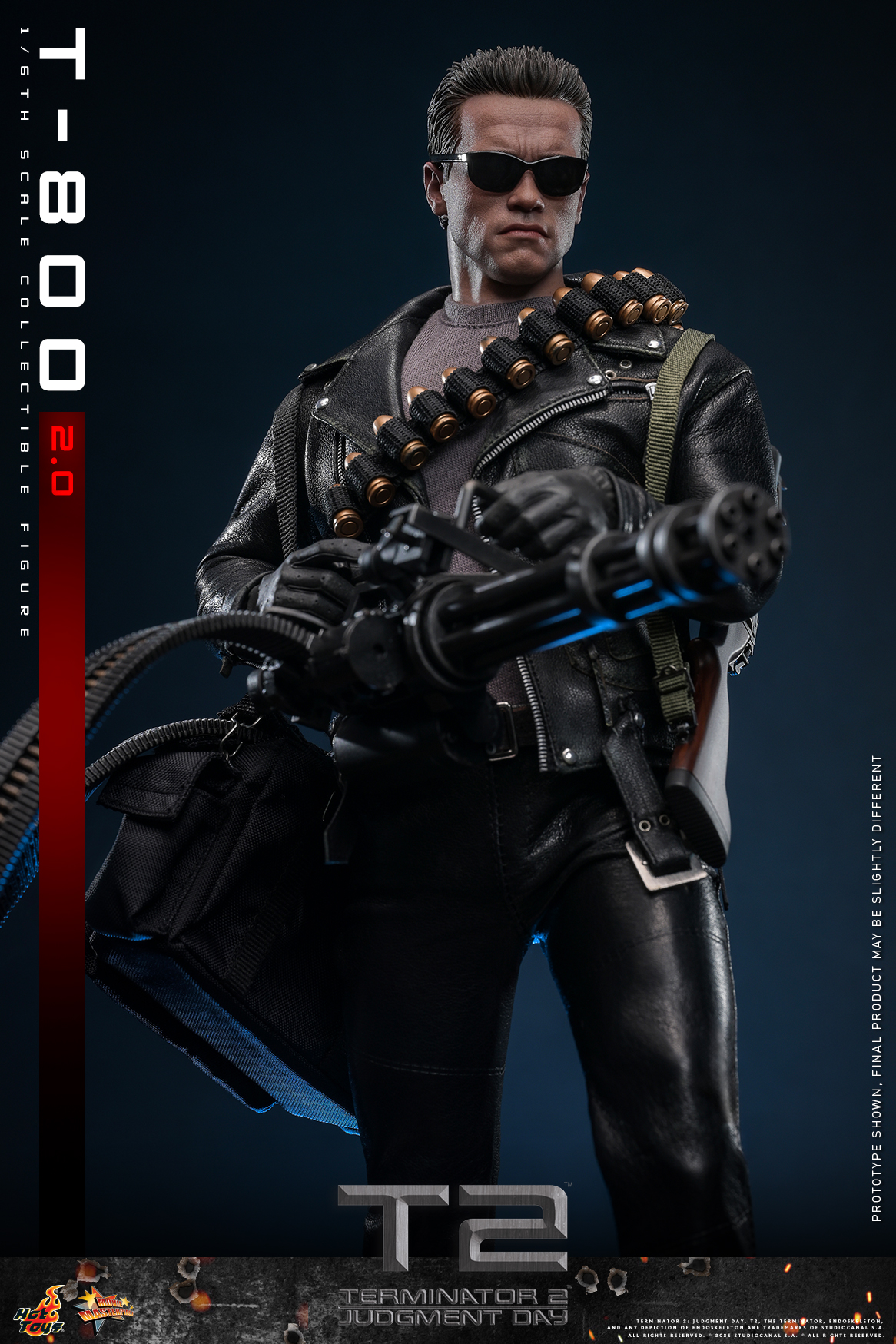 Hot Toys MMS795 Terminator 2: Judgment Day - T-800 (2.0)