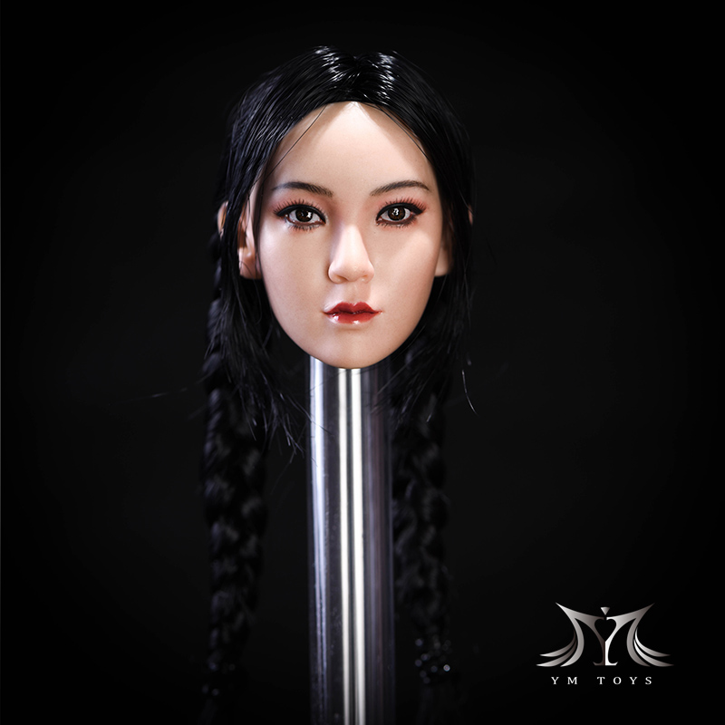 YMTOYS Wing A / Wing B / Wing C / Wing D 1/6 Asian Beauty Headsculpt