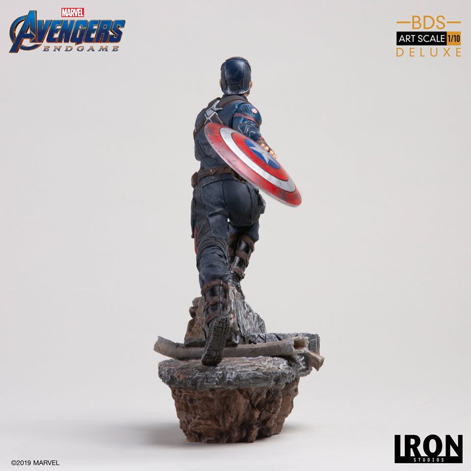 Iron Studios Deluxe BDS Art Scale 1/10 Avengers: Endgame - Captain America