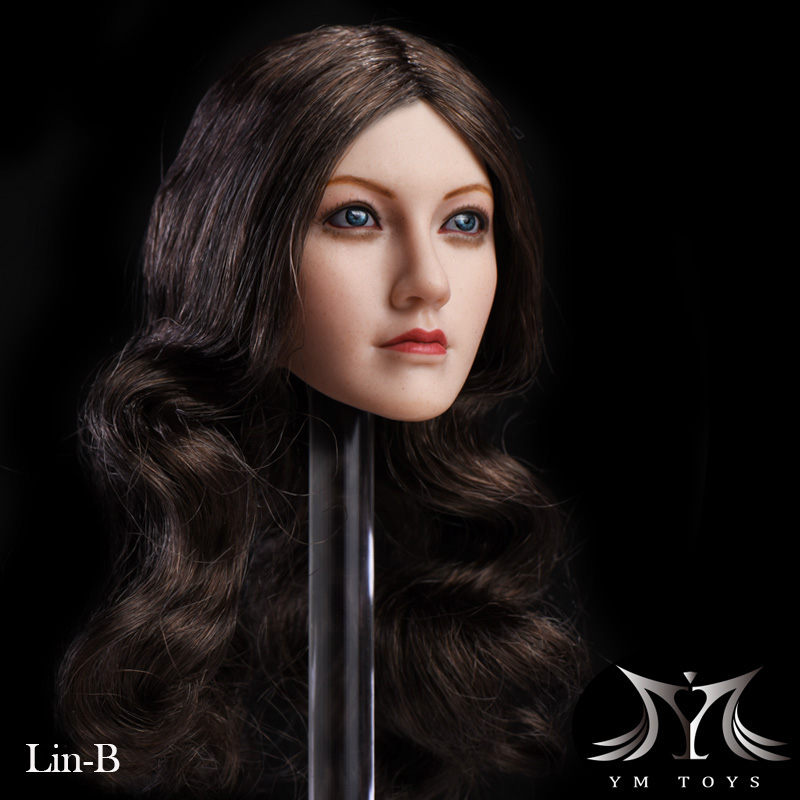 YMTOYS 1/6 Lin-B, Lin-D, Lin-E Lin Headsculpt