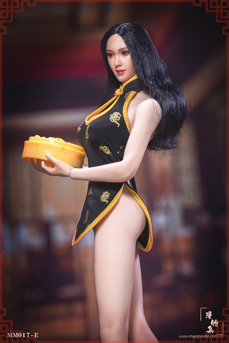 Manmodel MM017-A, B, C, E 1/6 Ultra short cheongsam suit