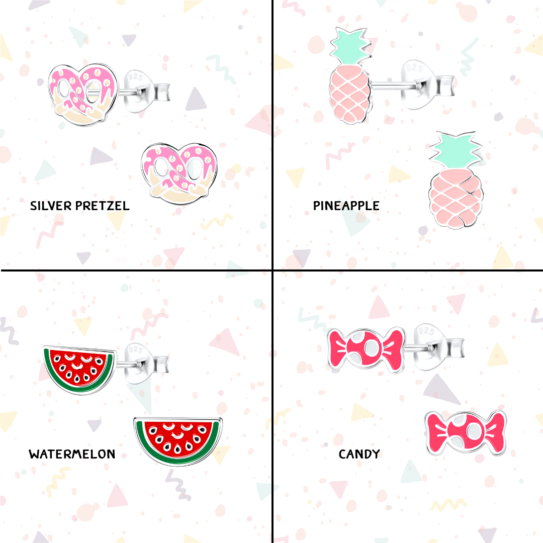 “เช็คสินค้าทัก line ก่อนโอนนะคะ”ต่างหูเงินแท้ 92.5% สำหรับเด็ก ผิวแพ่ง่าย พร้อมแป้นตันสีชมพู ไม่ทิ่มหลังหู