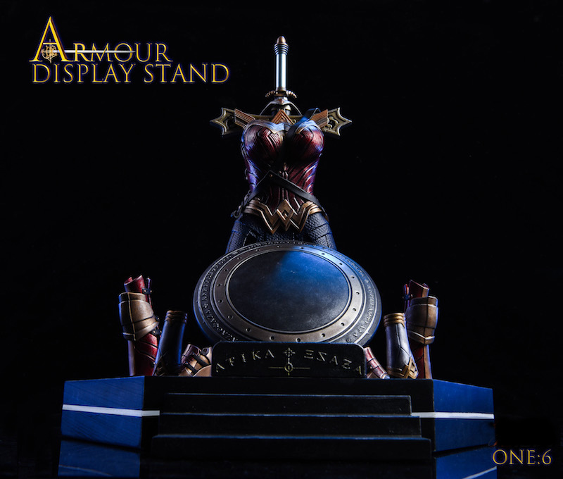 TYStoys SJT-A 1/6 Armour Display Stand - Amazon female fighter Battle Armor
