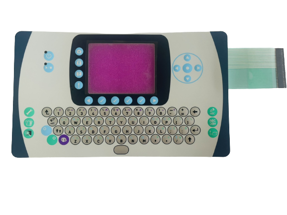 ปุ่มกดตัวอักษรเครื่องพิมพ์ CIJ CONTINUOUS INKJET PRINTING ENGLISH KEYBOARD FOR DOMINO A120 A- SERIES