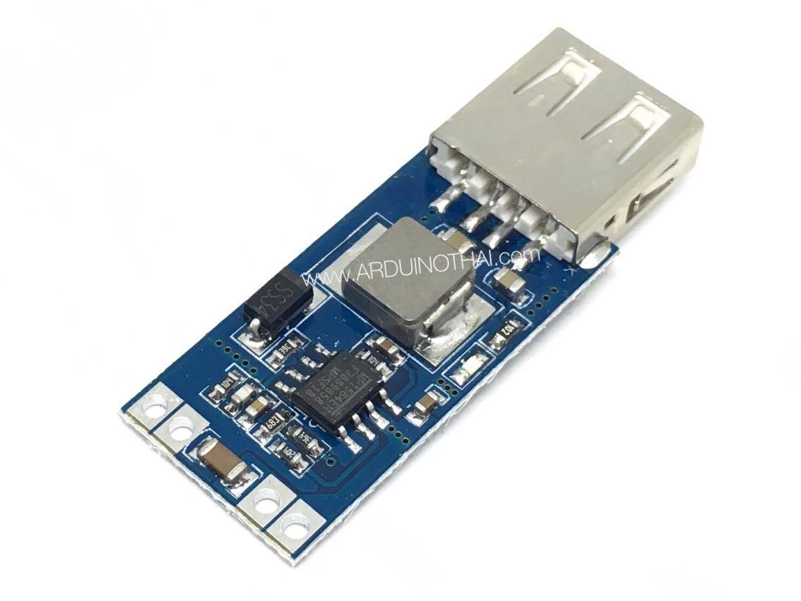 โมดูลแปลงไฟ 7.5-28V เป็น 5V 3A USB Car Charger Step Down Module สต็อกไทยส่งไว