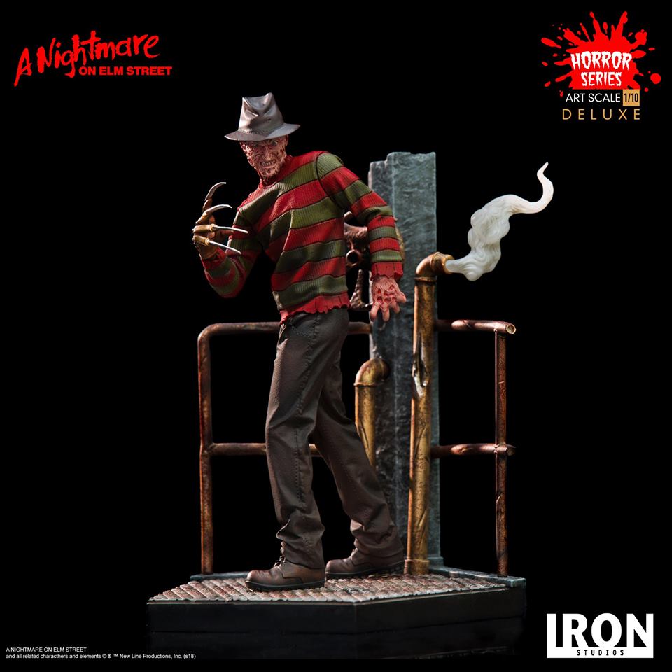 Iron Studios Deluxe Arts Scale 1/10 A Nightmare on Elm Street - Freddy Krueger
