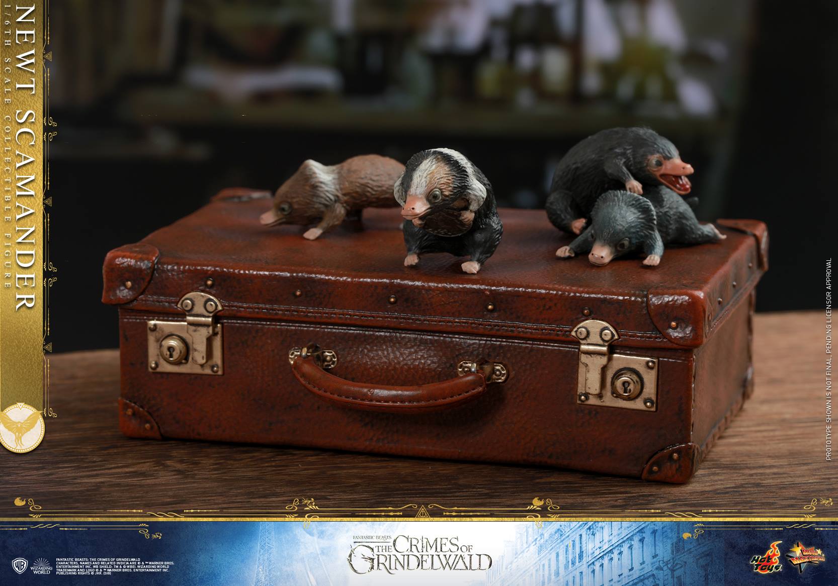 Hot Toys MMS512B FANTASTIC BEASTS: THE CRIMES OF GRINDELWALD - NEWT SCAMANDER (SE)