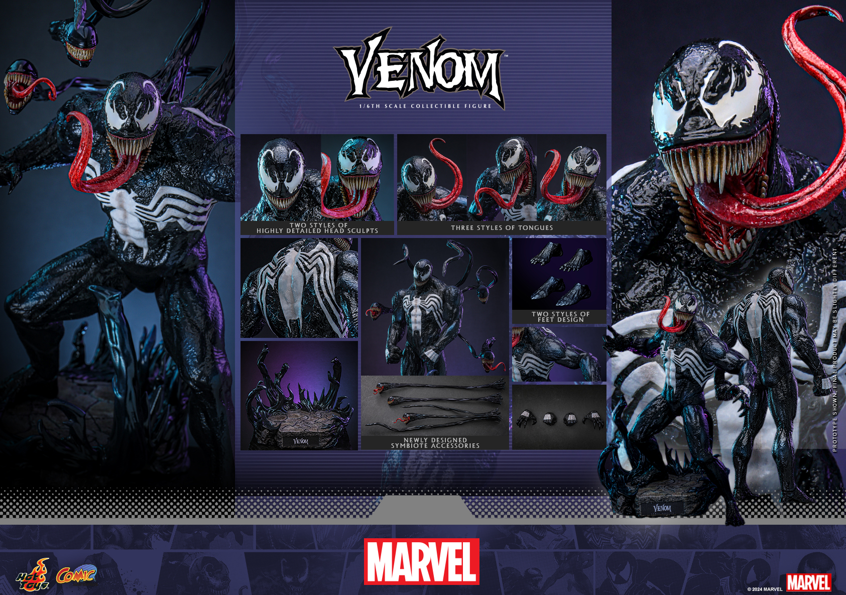 Hot Toys CMS023 Marvel Comics - Venom