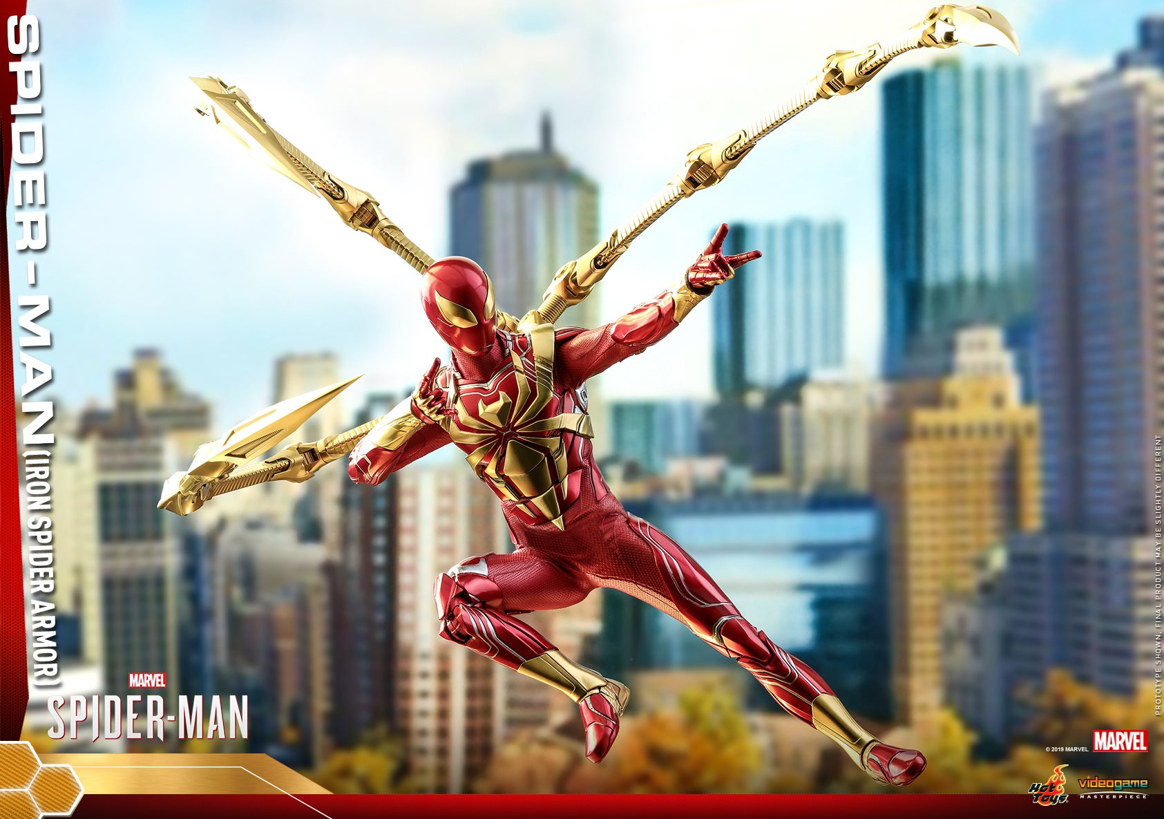 Hot Toys VGM38 Marvel's Spider-Man 1/6 Spider-Man (Iron Spider Armor)
