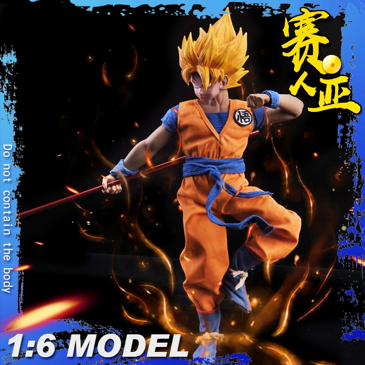 TYS Cosplay WU series 1/6 Saiyan Warrior Wu