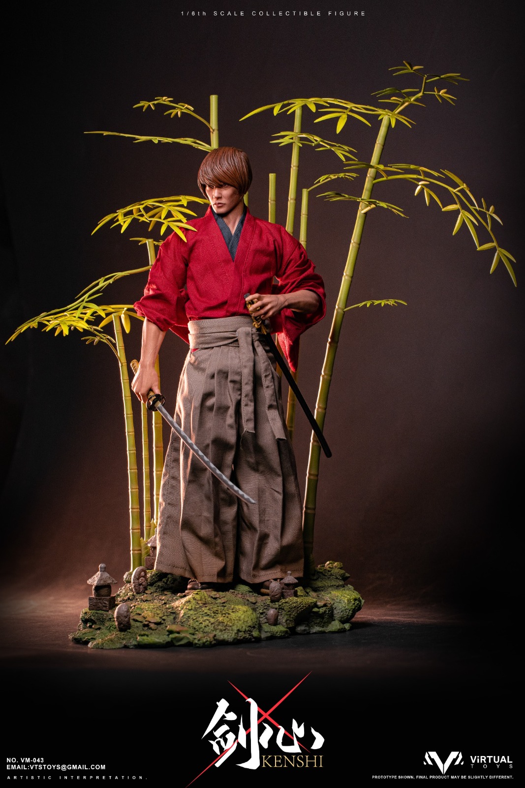 VTSTOYS VM-043A 1/6 KENSHI (Normal Ver.)