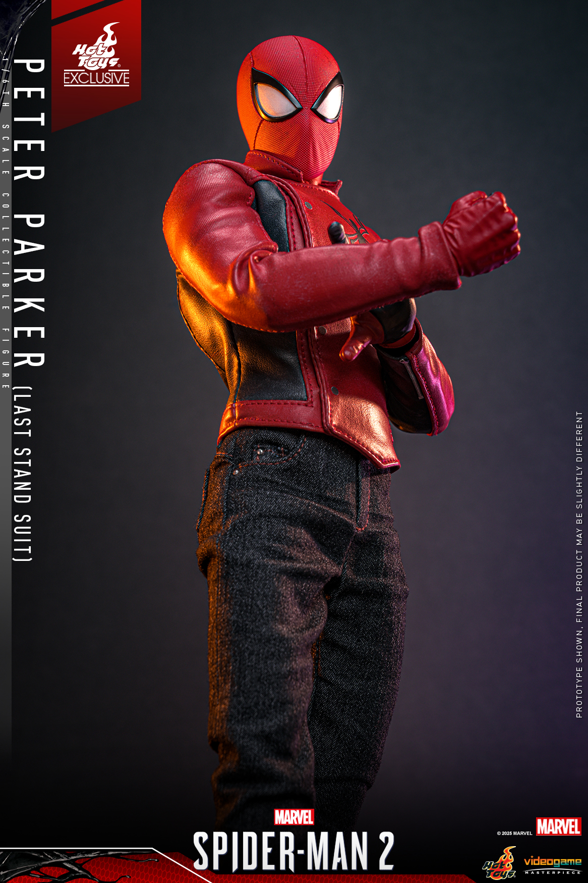Hot Toys VGM71 Marvel's Spider-Man 2 - Peter Parker (Last Stand Suit) [Hot Toys Exclusive]